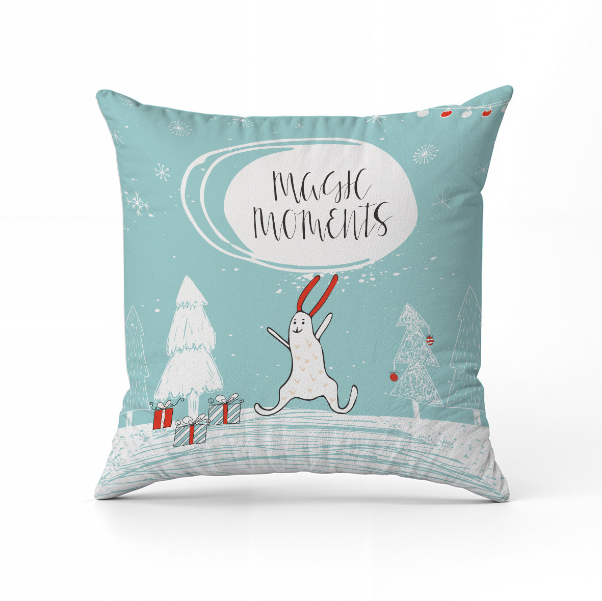 Magic moments - Cuscino Personalizzato - idea regalo Natale