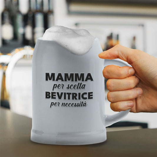 Mamma bevitrice - Caraffa in ceramica