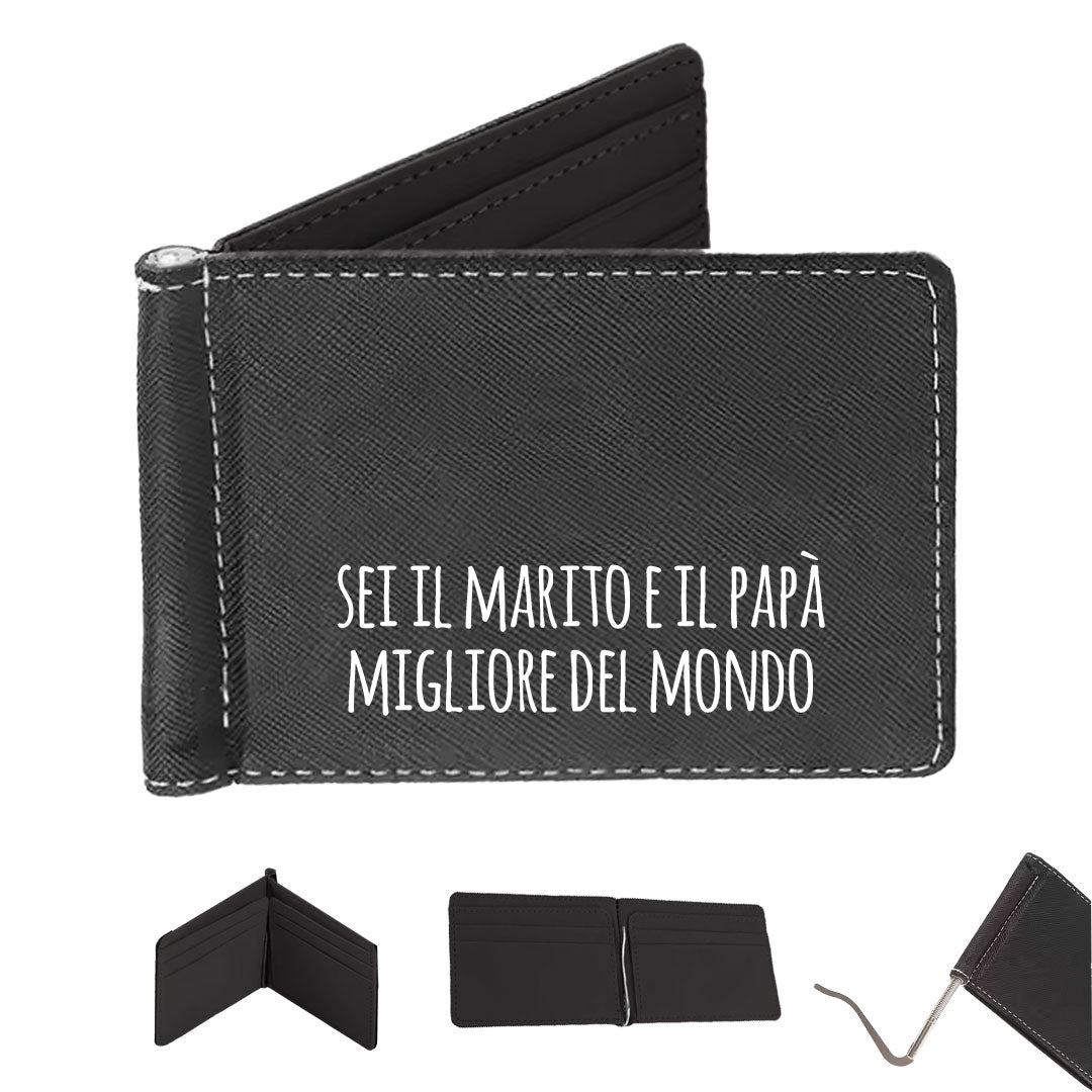 Sei il marito e il papà migliore del mondo - Portafoglio in pelle sintetica