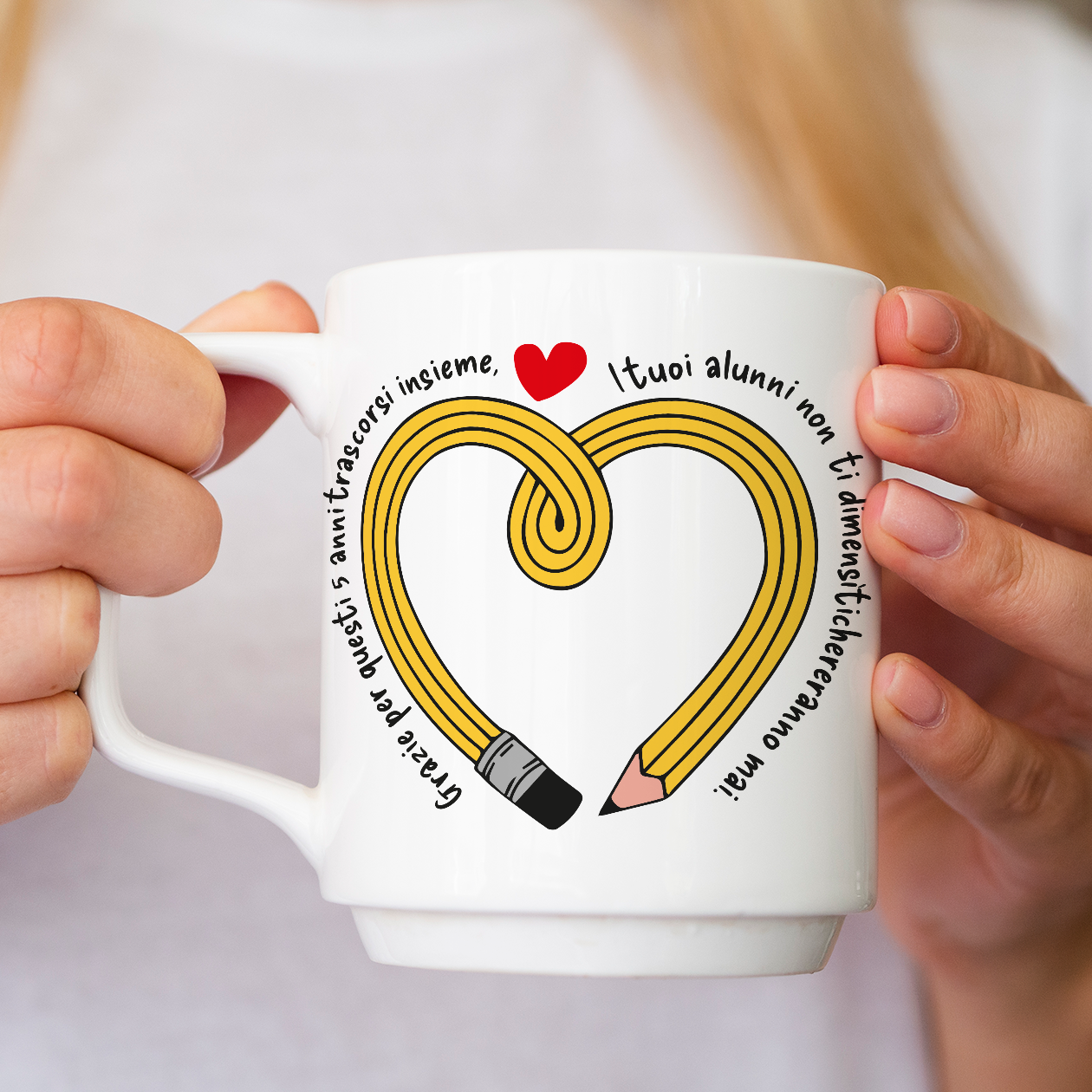 Grazie per questi anni trascorsi insieme - Tazza Mug