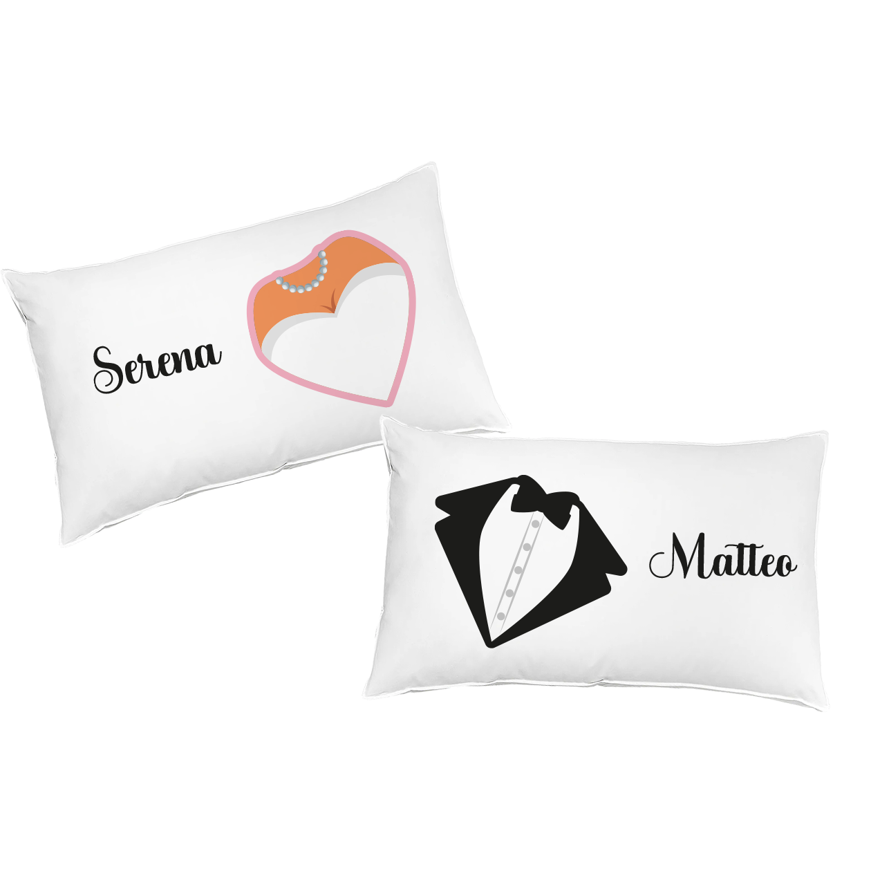 Marriage - Coppia Federe personalizzate con nomi