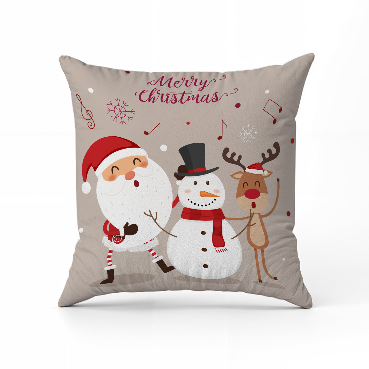 Snowman - Cuscino Personalizzato - idea regalo Natale