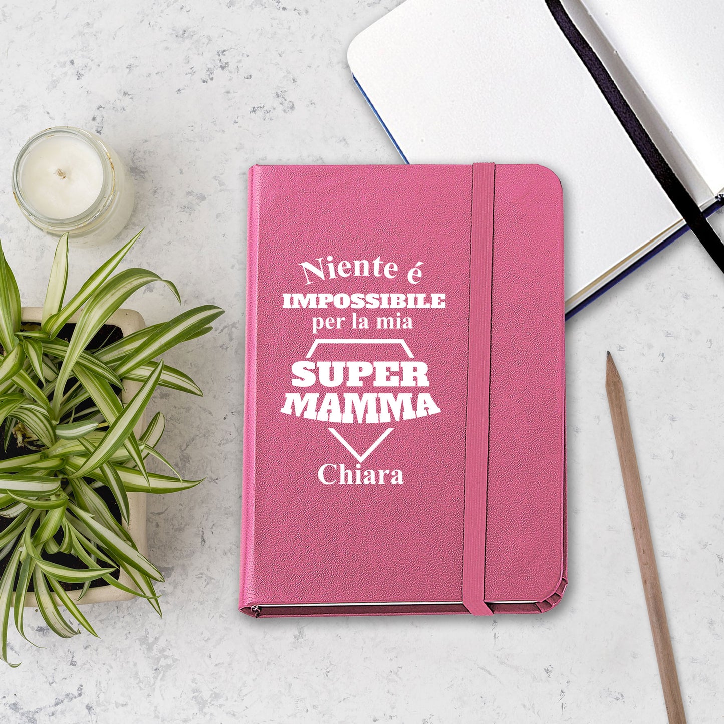 Super mamma - Blocco Notes personalizzato con nome