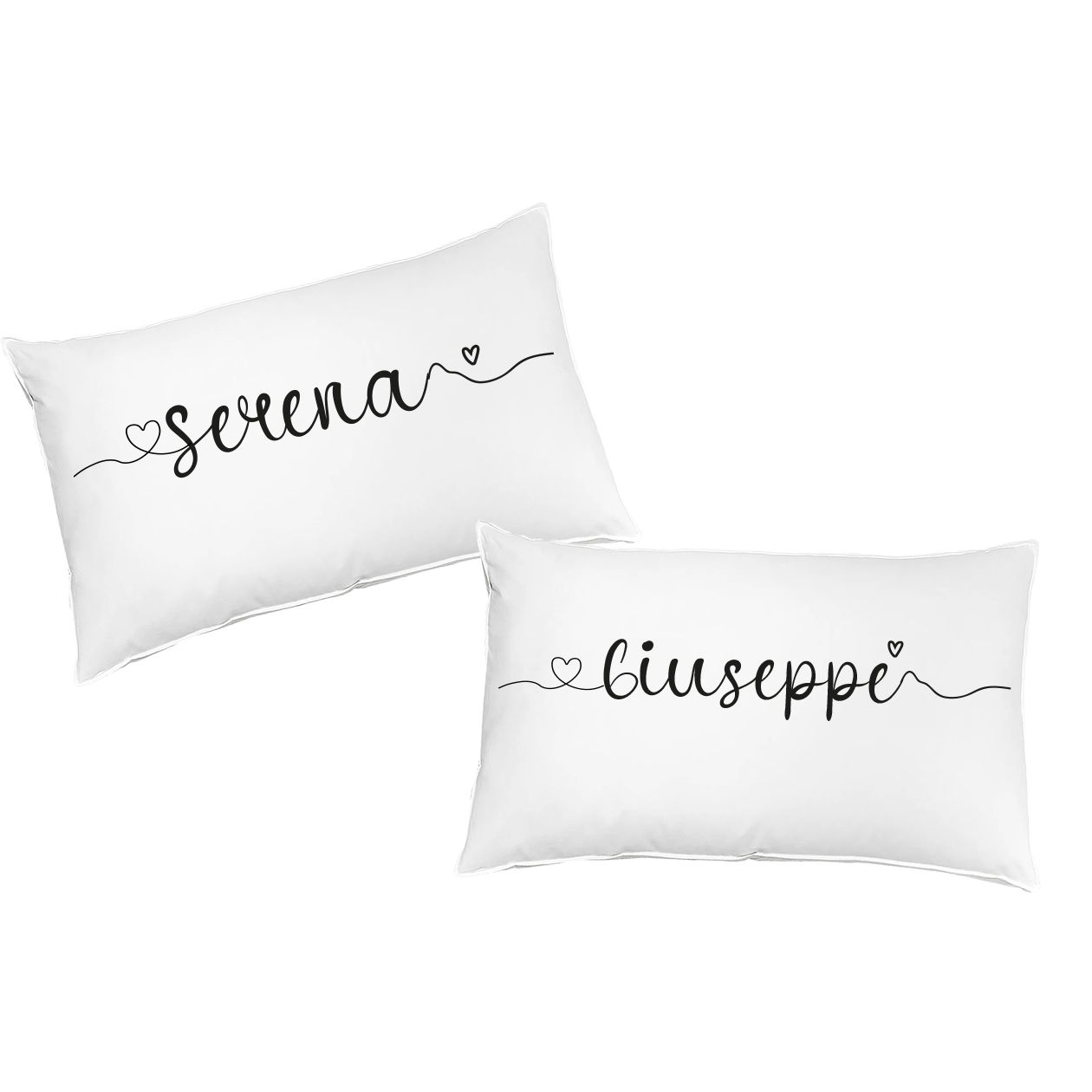 Classic name - Coppia Federe - personalizzata con nomi