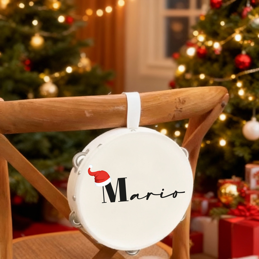 Christmas Cap - Set da 10 Tamburelli - personalizzati
