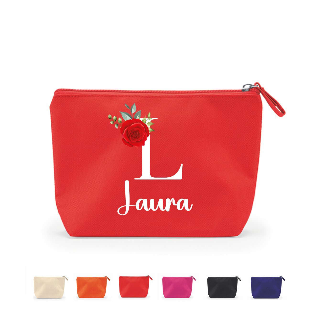 Rose Name - Pochette personalizzata con nome