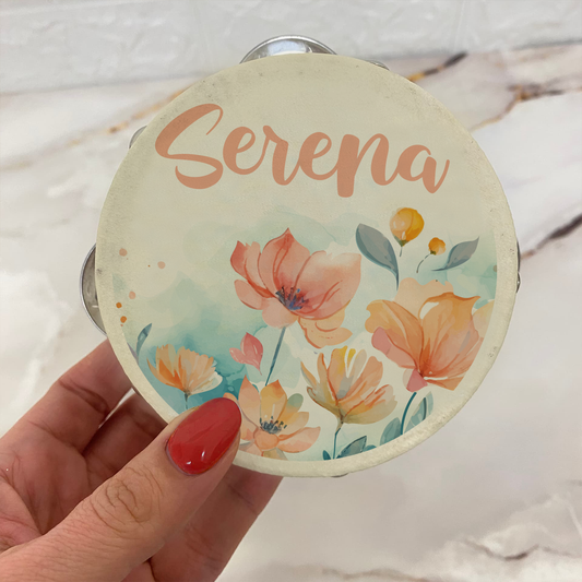 Pink Name - Set da 10 Tamburelli - personalizzati con nomi