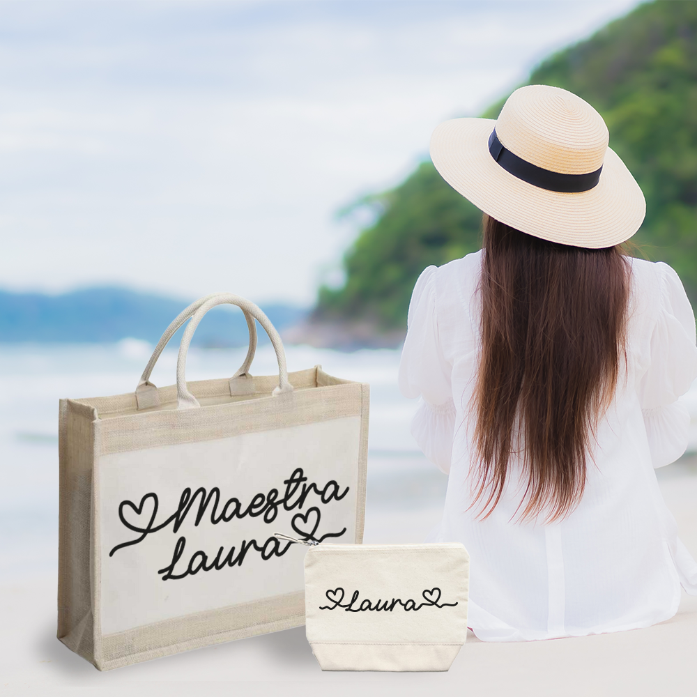 Heart Maestra - Borsa mare & Pochette - Combo