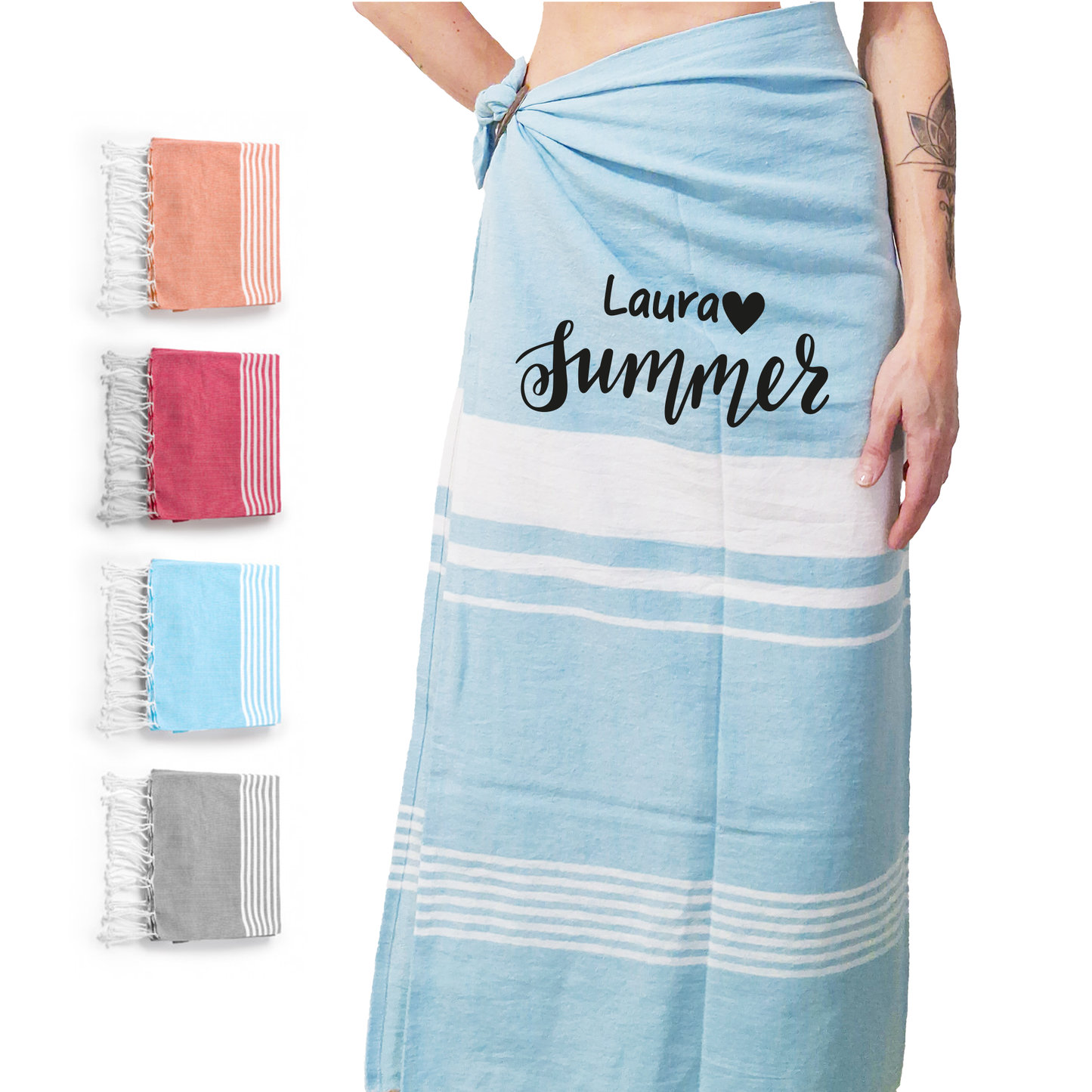 Summer Name - Telo Mare personalizzato con nome