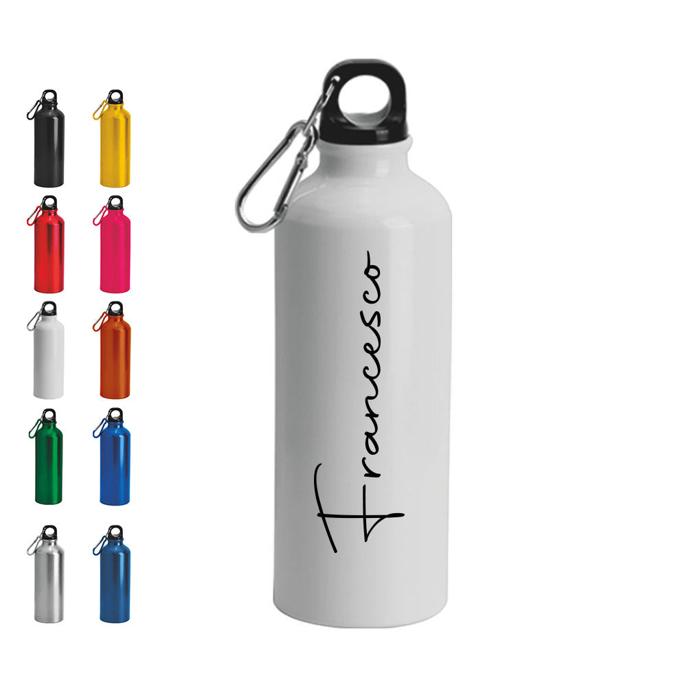 Firma name - Borraccia Ecosostenibile - personalizzata con nome