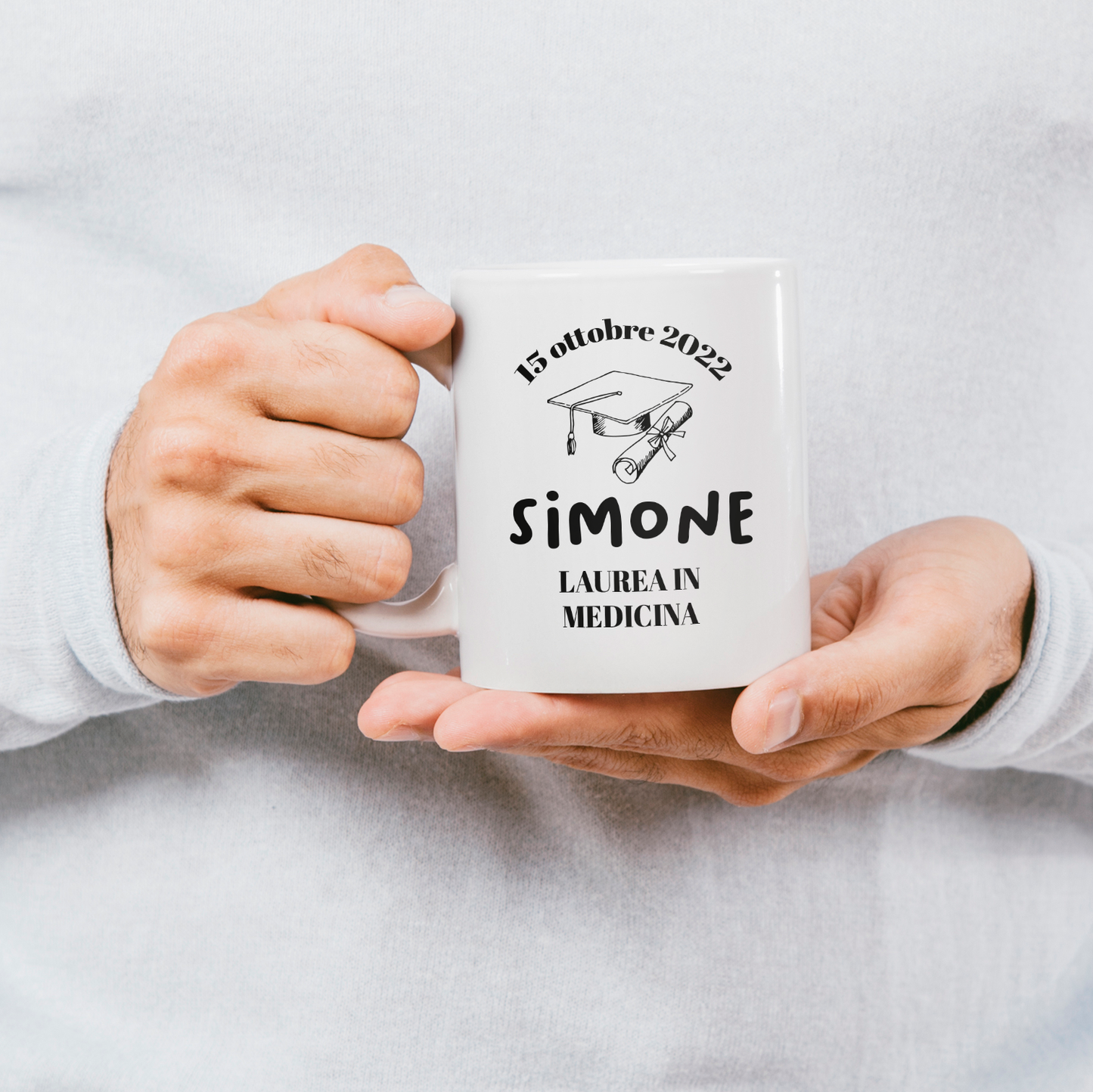 Laurea in... - Tazza mug - personalizzata