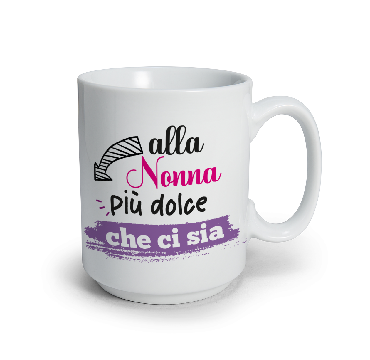Alla nonna più dolce che ci sia - Tazza mug