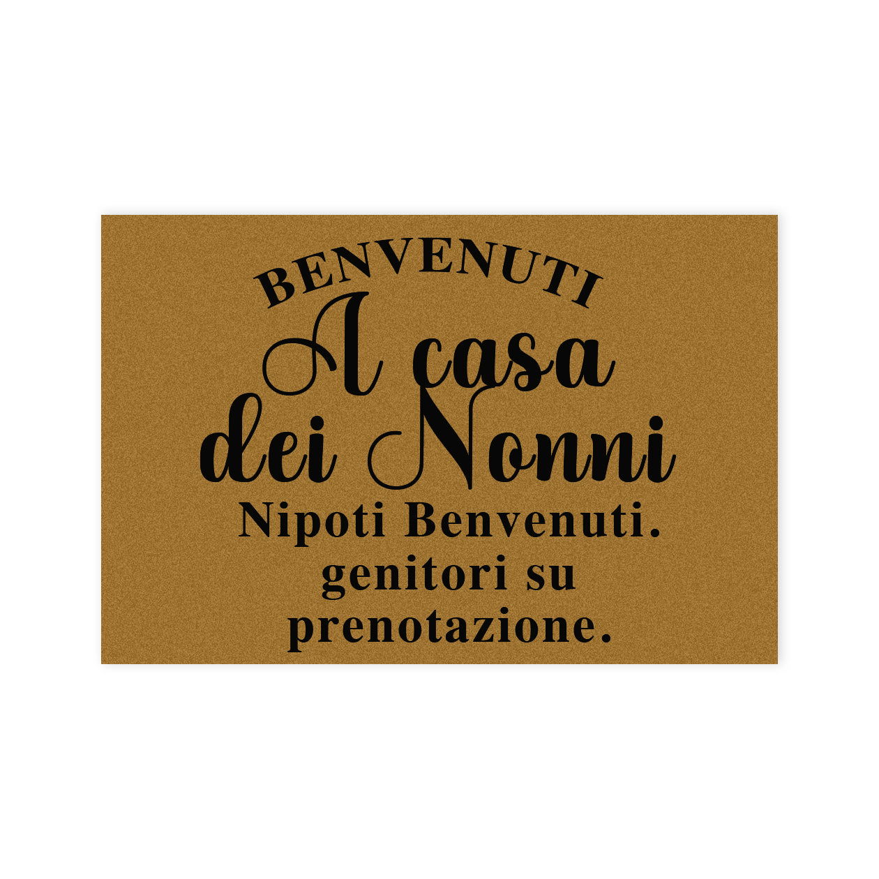 Benvenuti a casa dei nonni - Tappeto