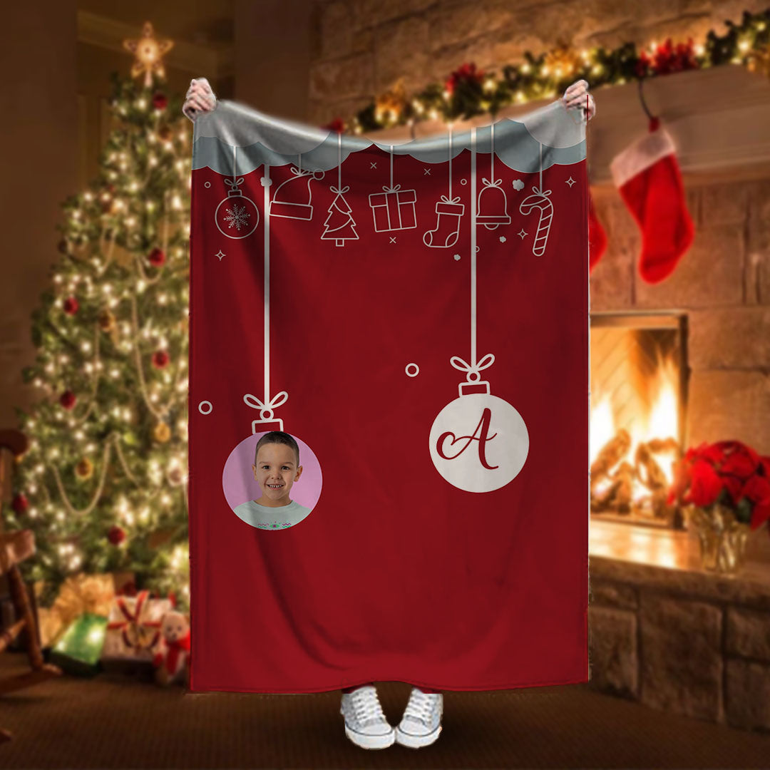 Red Christmas - Plaid, coperta Natalizia Idea Regalo Natale