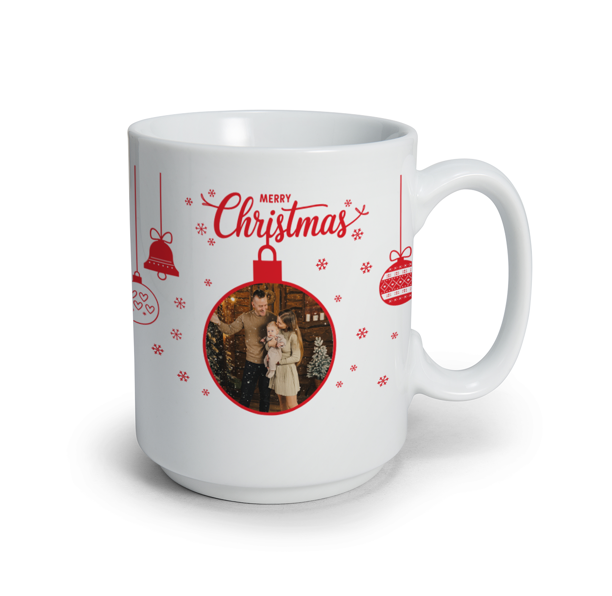 Merry Christmas - Tazza mug - idea regalo Natale - personalizzata con foto