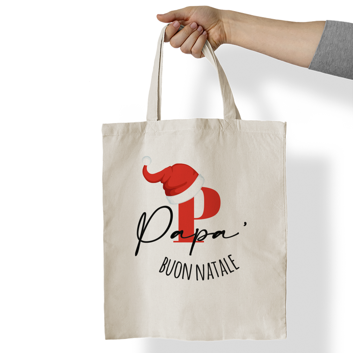 Papà Buon Natale - Shopper In Cotone