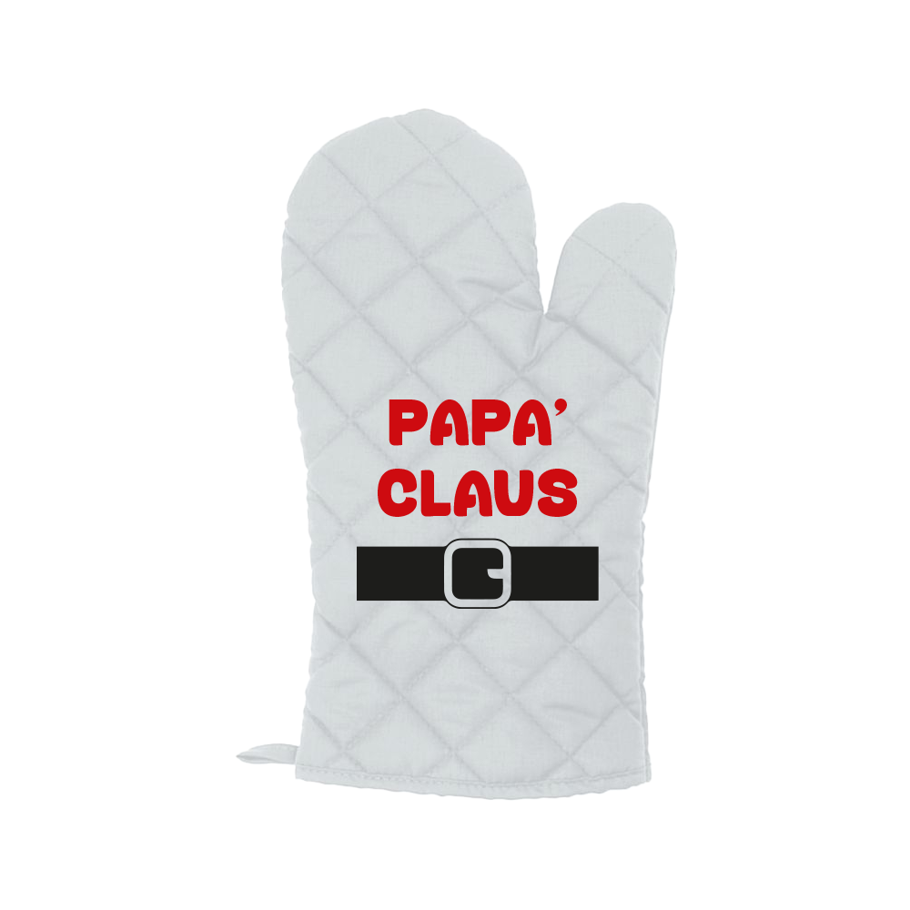 Papà Claus - Guanto da cucina