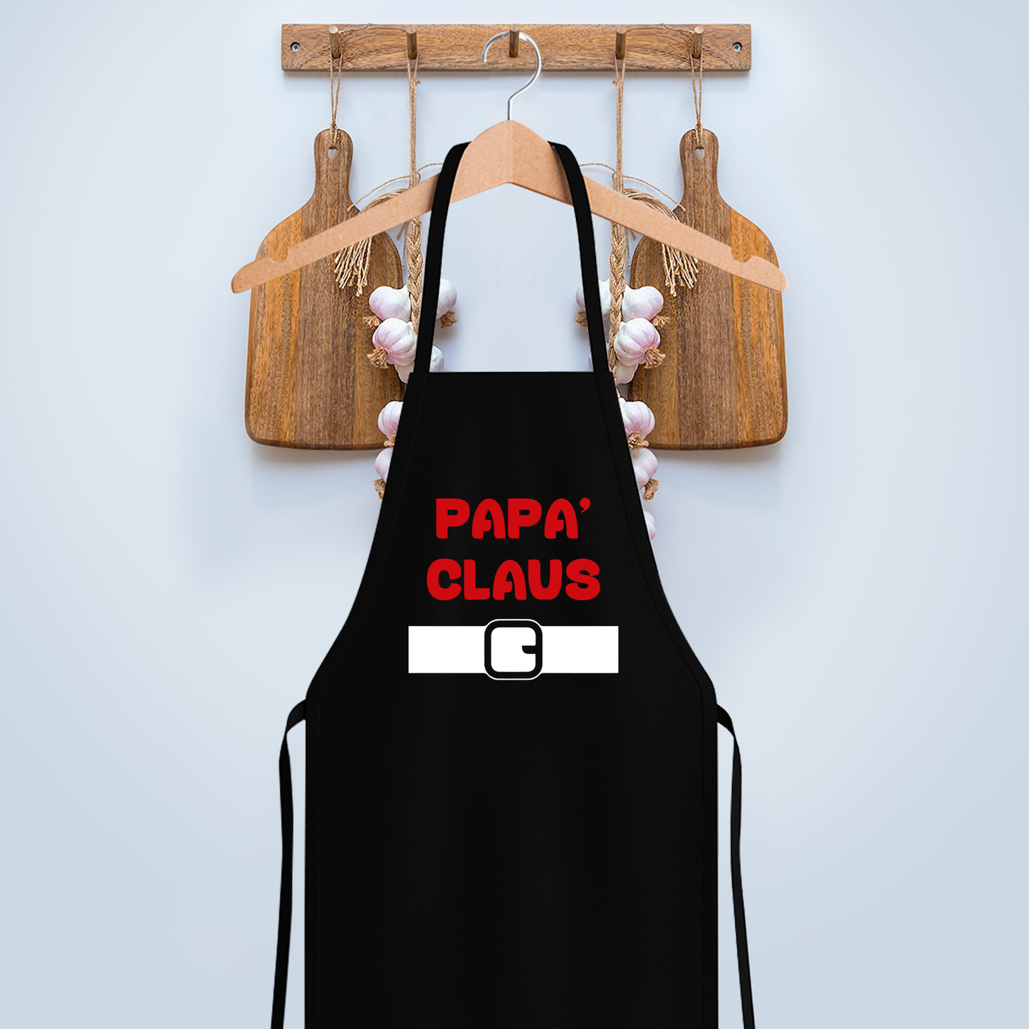 Papà Claus - Grembiule da Cucina Natalizio