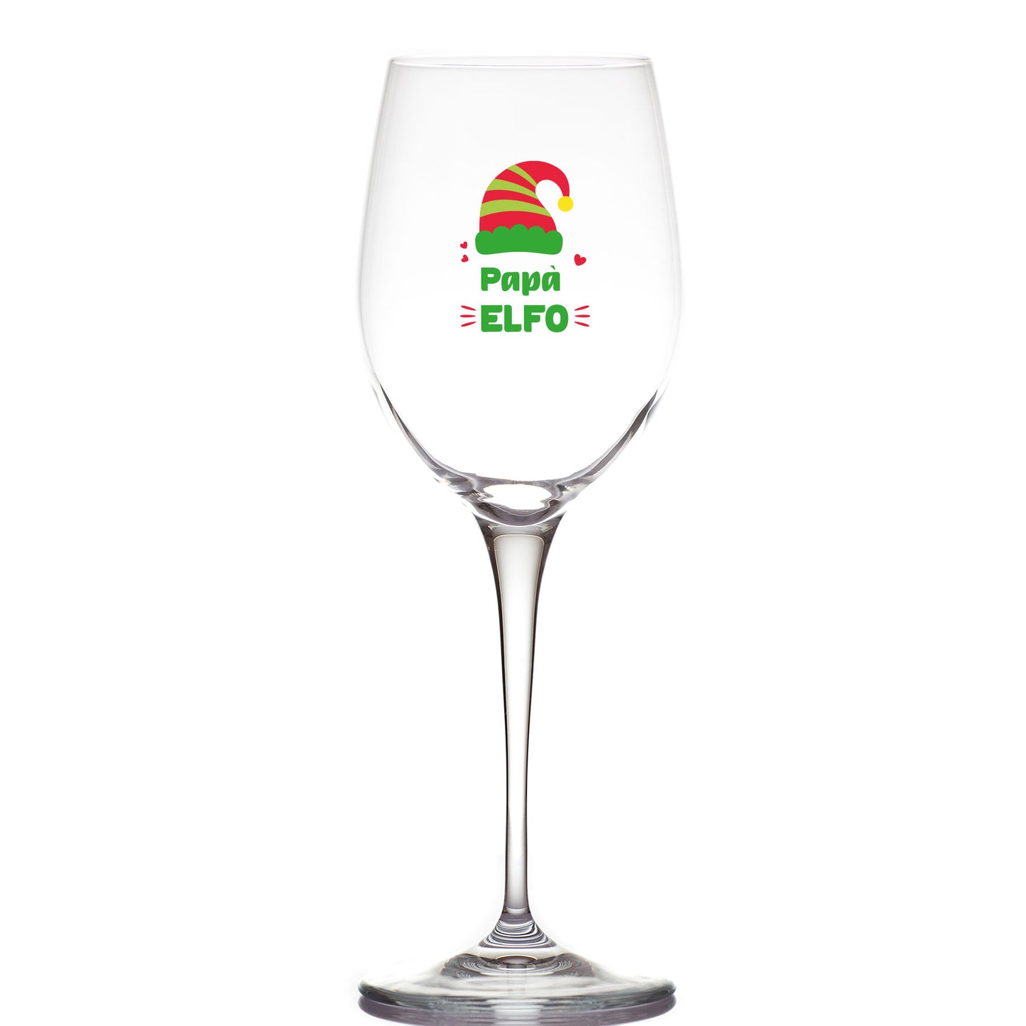 Papà elfo - Calice Bicchiere da Vino