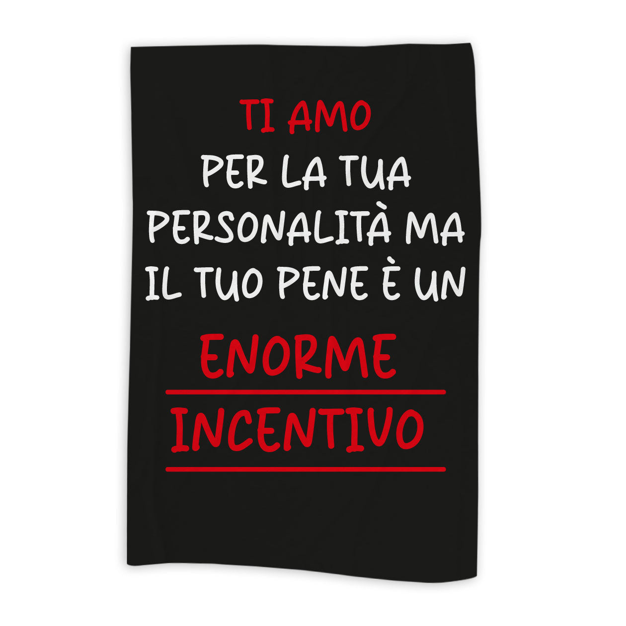 La tua personalità - plaid in pile