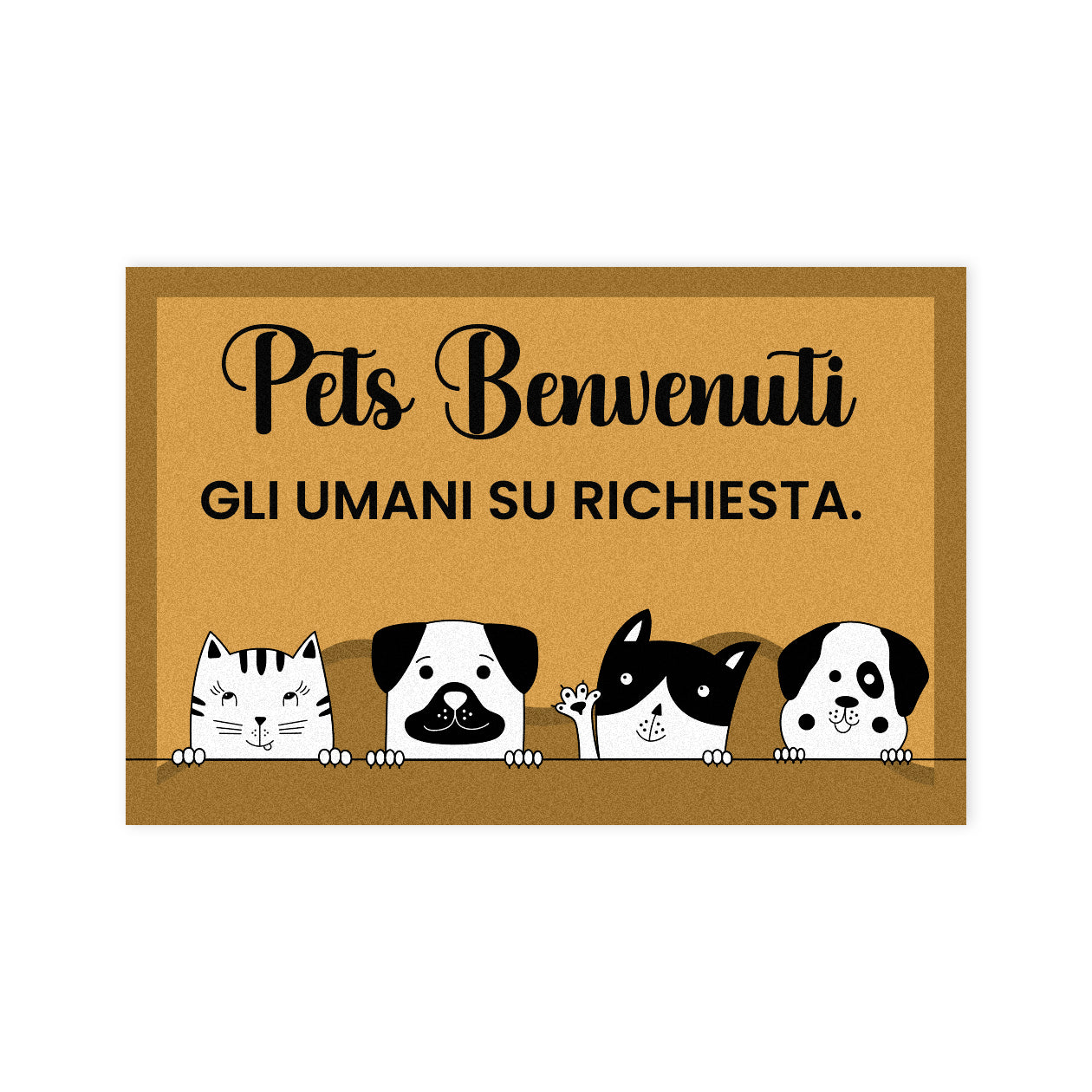 Pets benvenuti, gli umani su richiesta - Tappeto