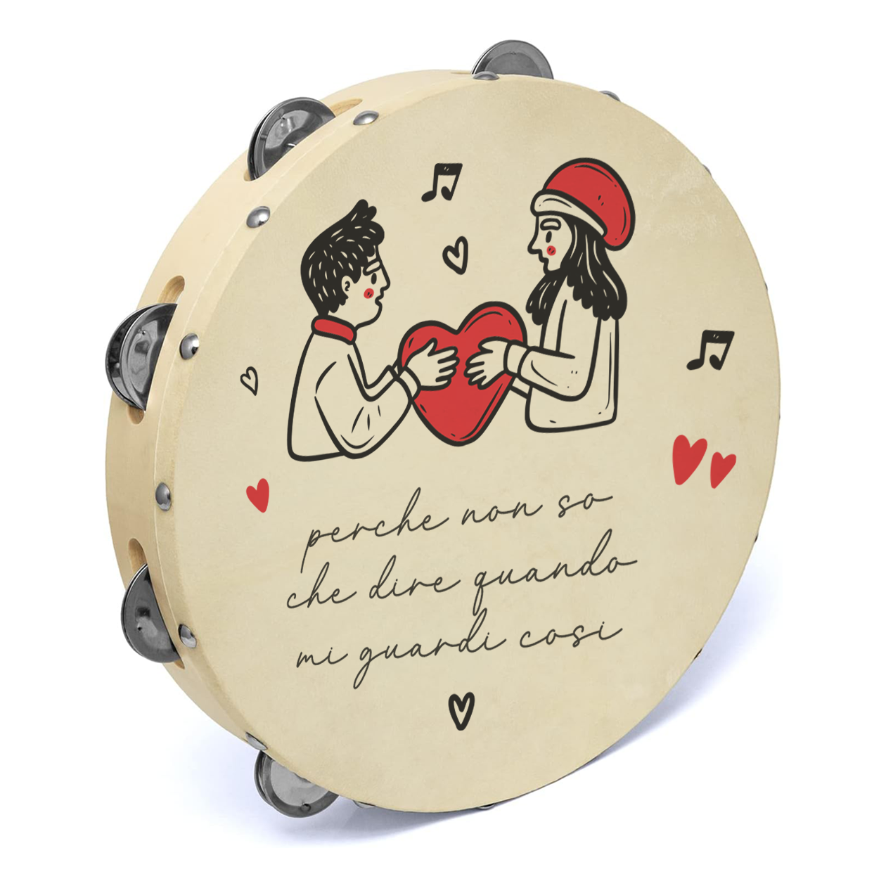 Quando mi guardi così - Set da 10 Tamburelli