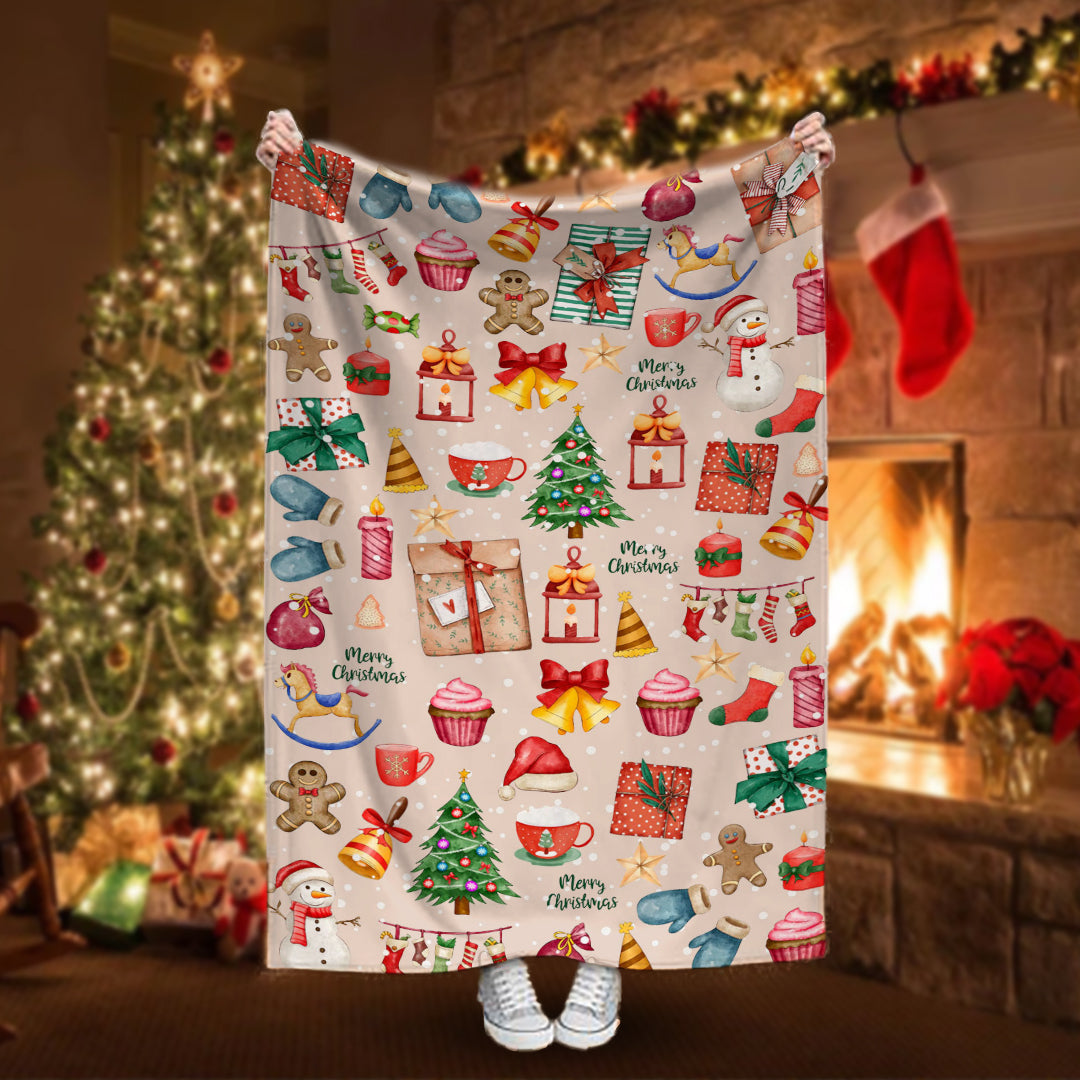 Surprise - Plaid, coperta Natalizia Idea Regalo Natale