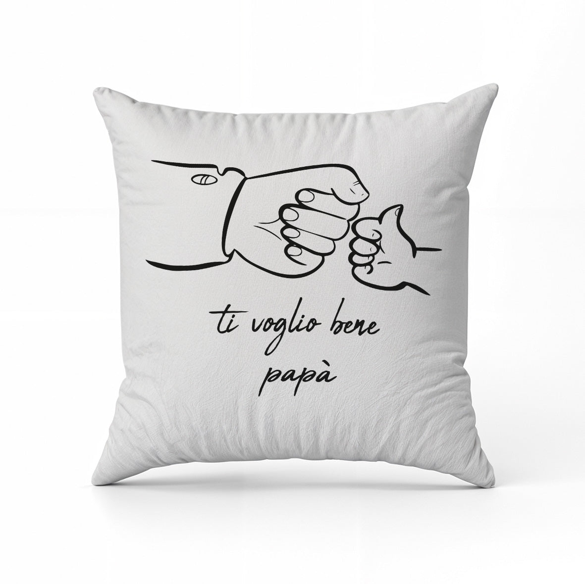 Ti voglio bene papà - Cuscino - idea regalo festa del papà