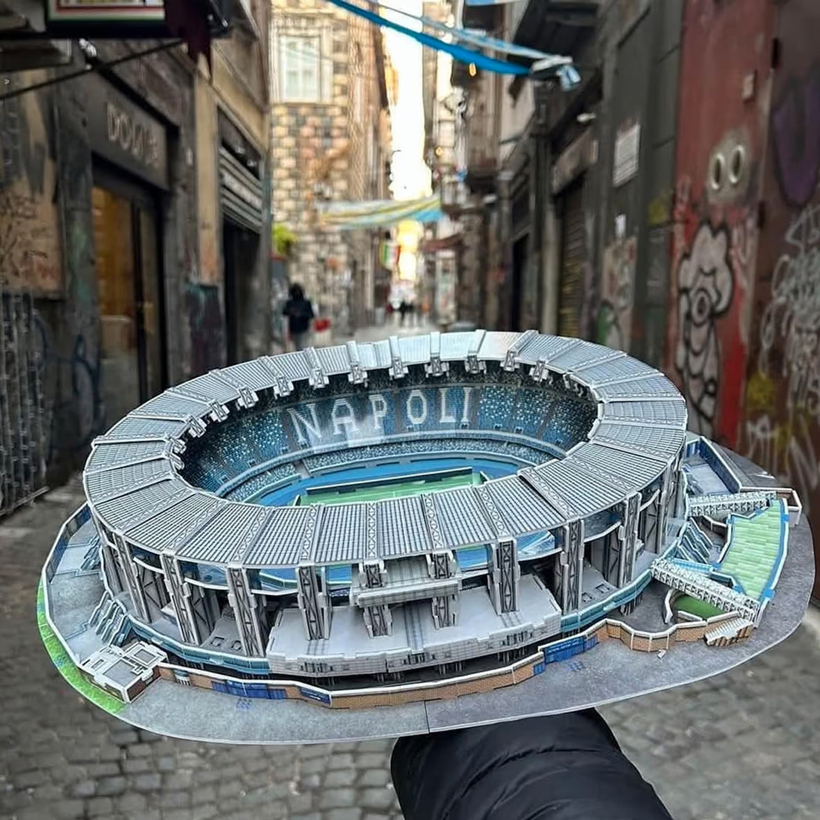 Puzzle 3D miniatura stadio