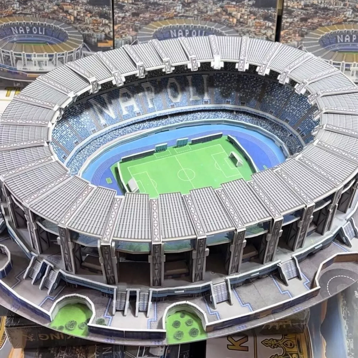 Puzzle 3D miniatura stadio