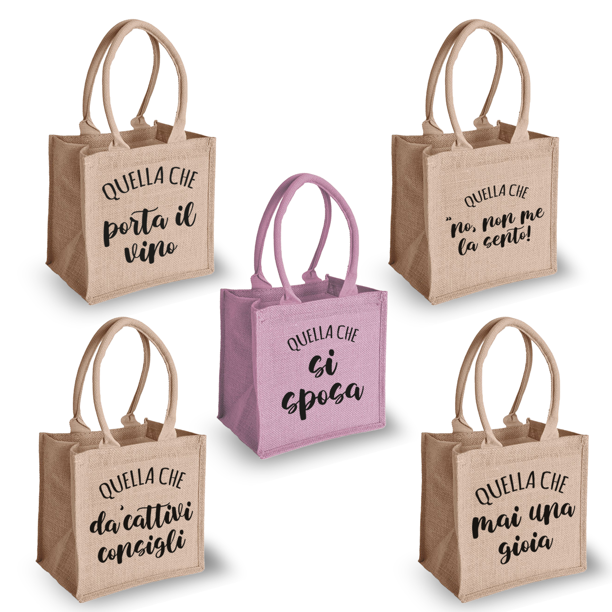 Quella che si sposa - Set da 5 Bag