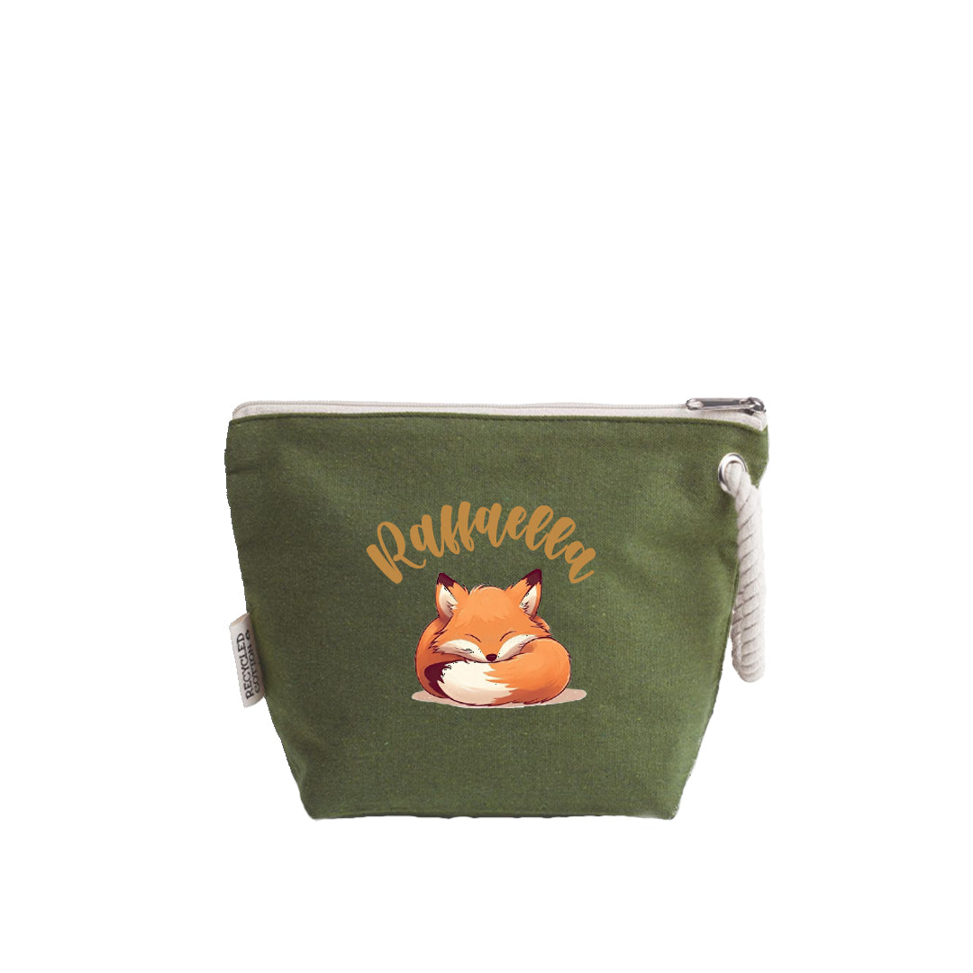 Fox name - Pochette - personalizzata con nome