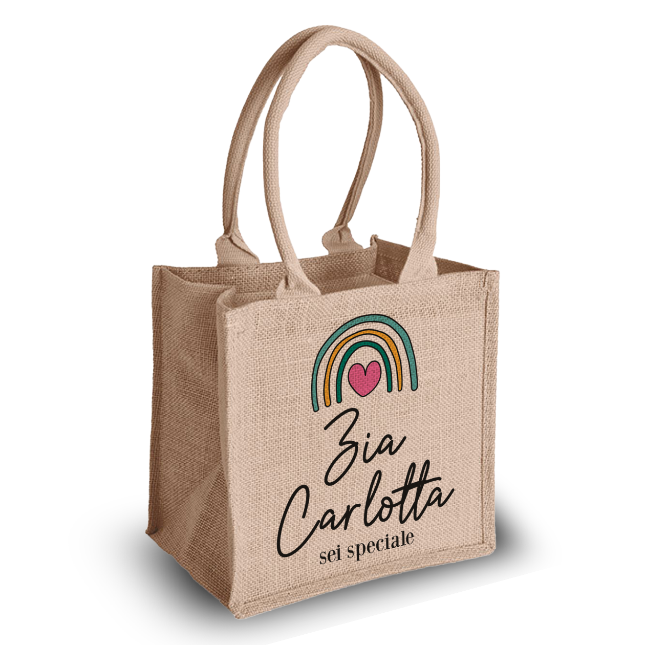 Zia sei speciale - Shopper In Cotone - personalizzata con nome