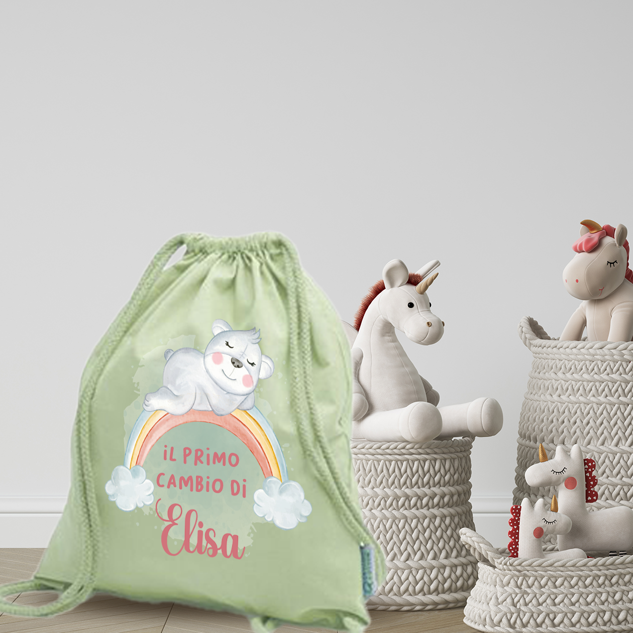 Baby koala - Sacchetto - personalizzato con nome