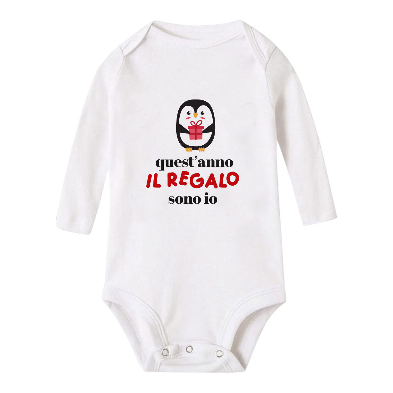 Quest'anno il regalo sono io - Tutina neonato - body