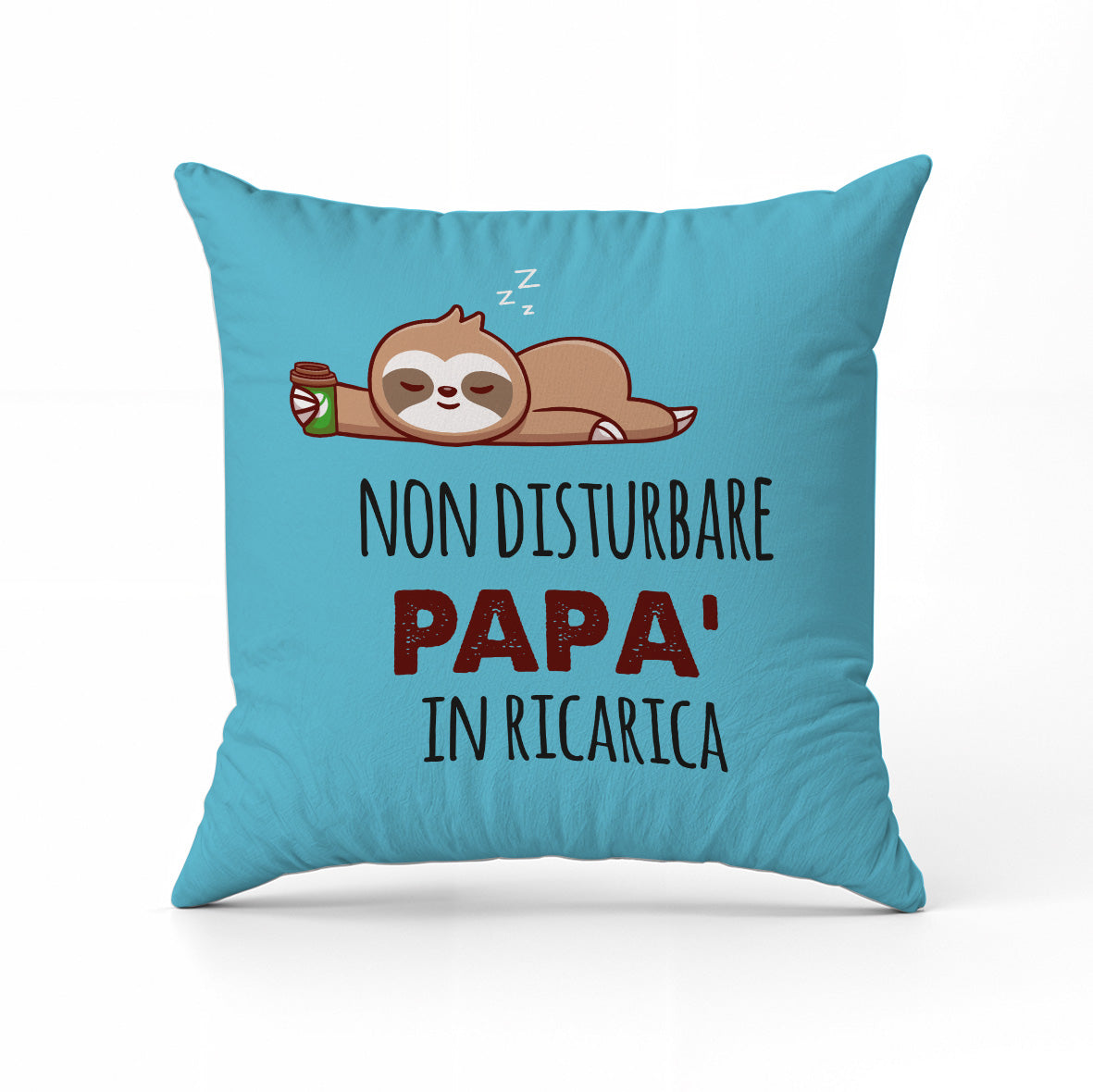 Non disturbare papà in ricarica - Cuscino - idea regalo festa del papà