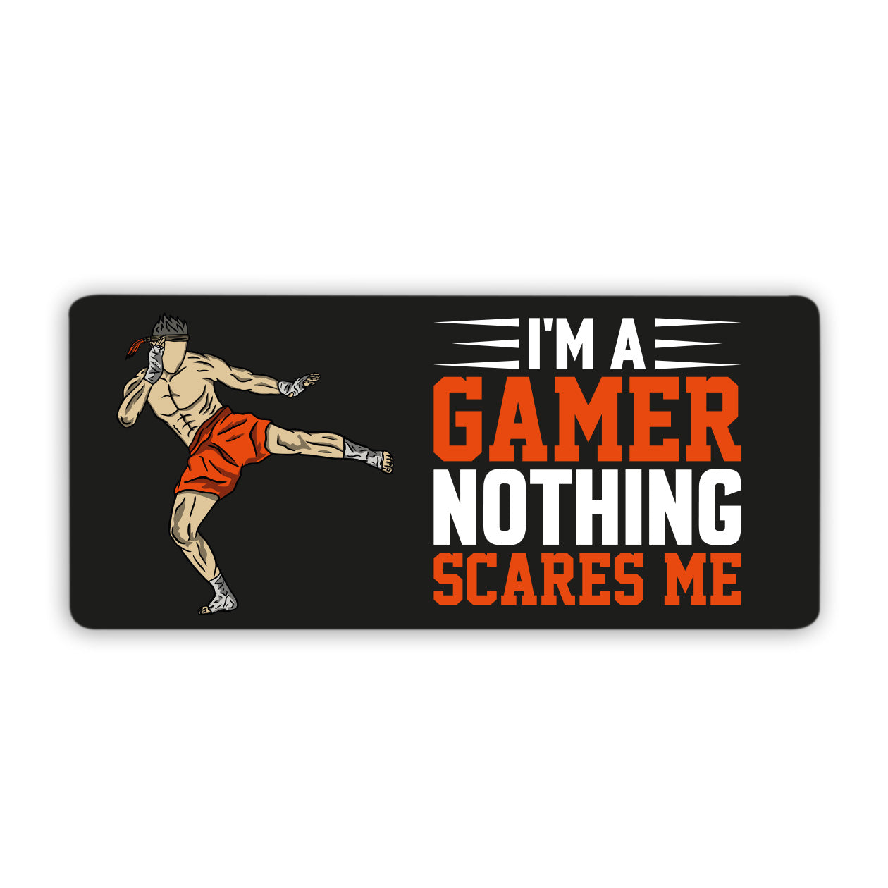 I'm a game nothing scarse me - Tappetino per mouse da gaming