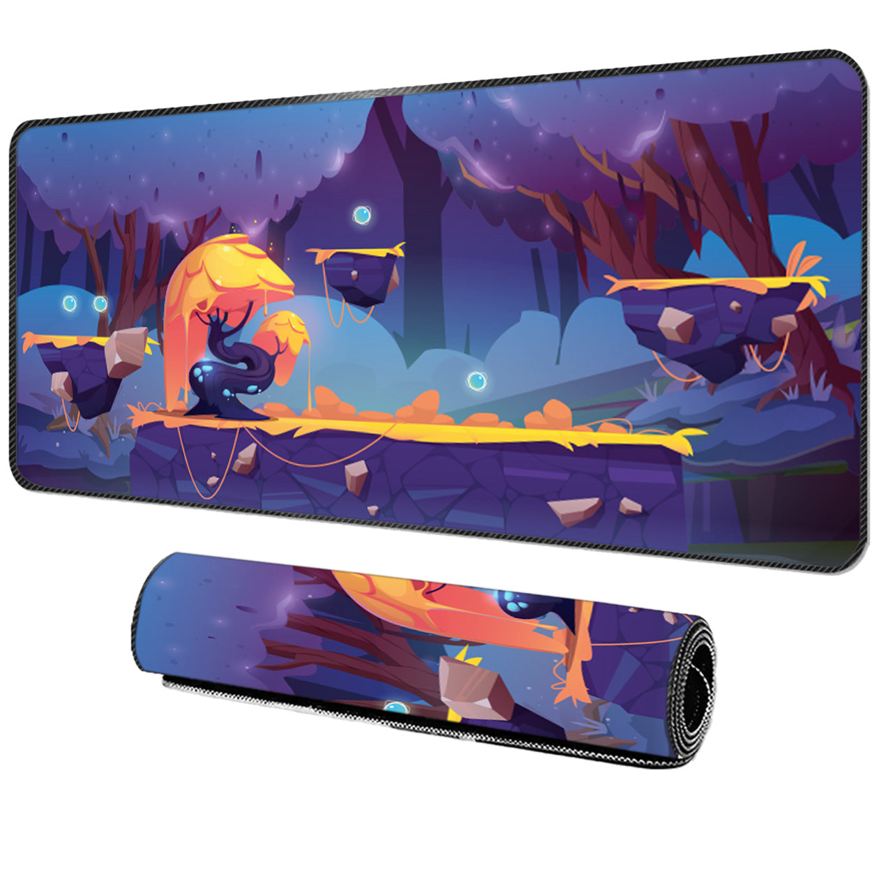 Clor world - Tappetino per mouse da gaming