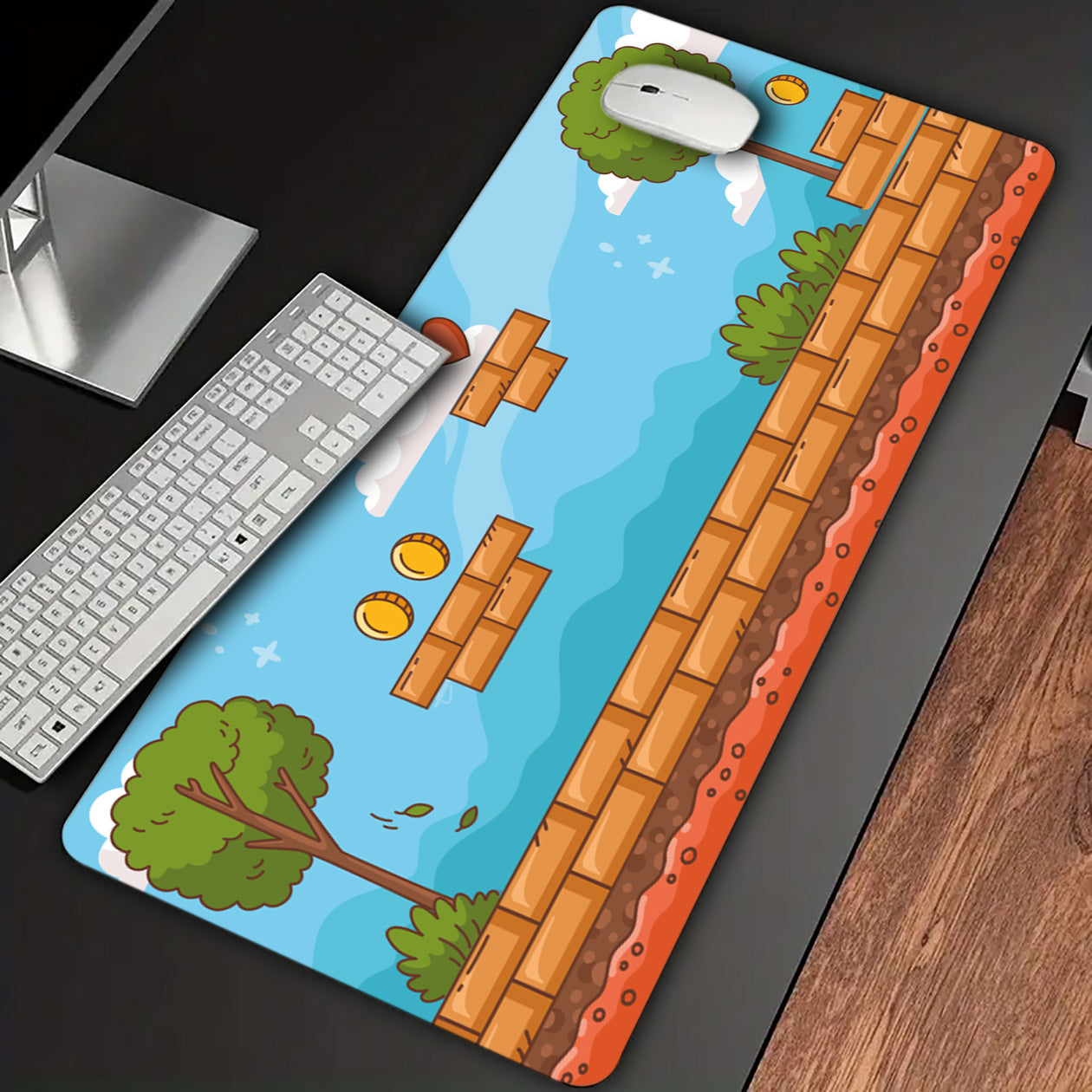Money Level - Tappetino per mouse da gaming