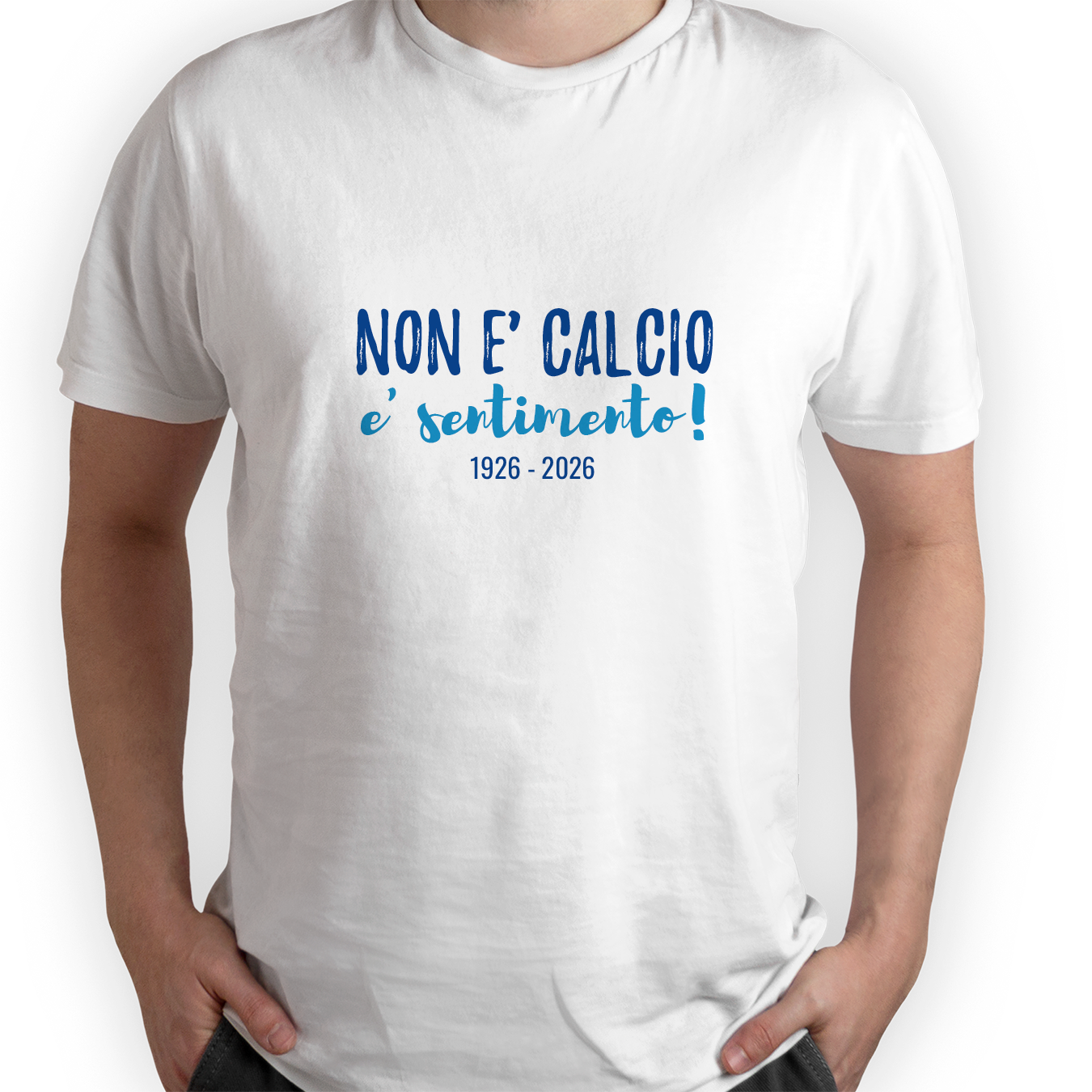 Non è calcio è sentimento - T-shirt Bianca