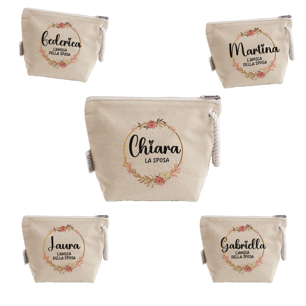 L'amica della sposa - Pochette - personalizzata con nome