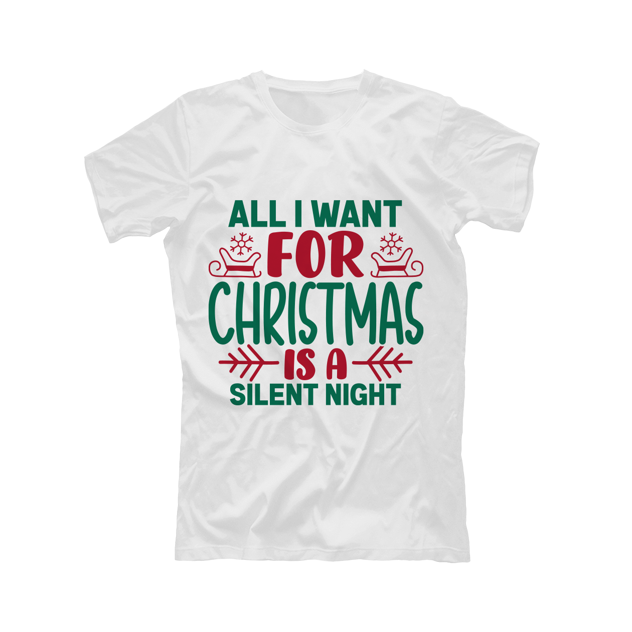 Silent night - T-shirt