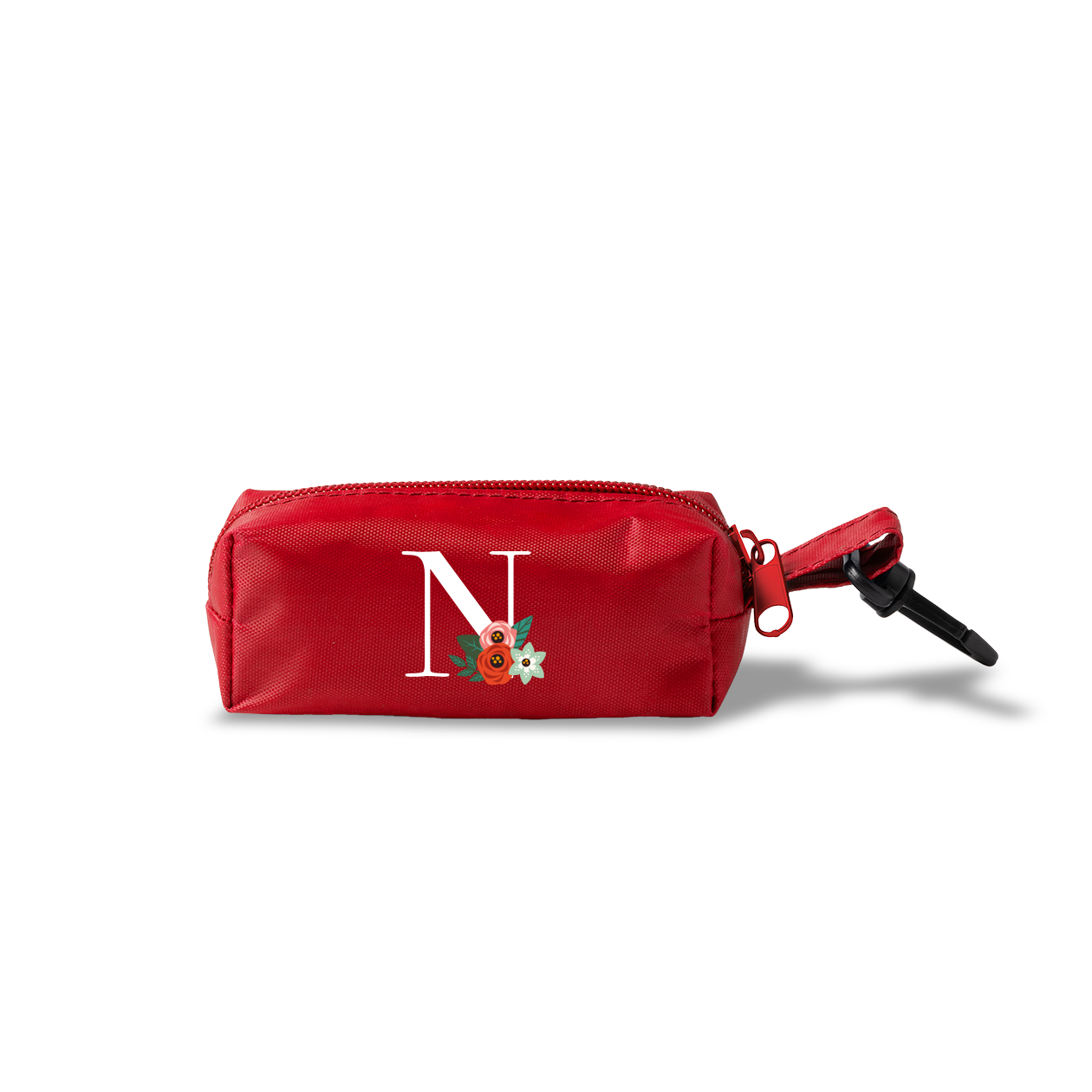 Flowers Iniziali - Set da 5 - Astuccio In Rpet personalizzati con iniziali