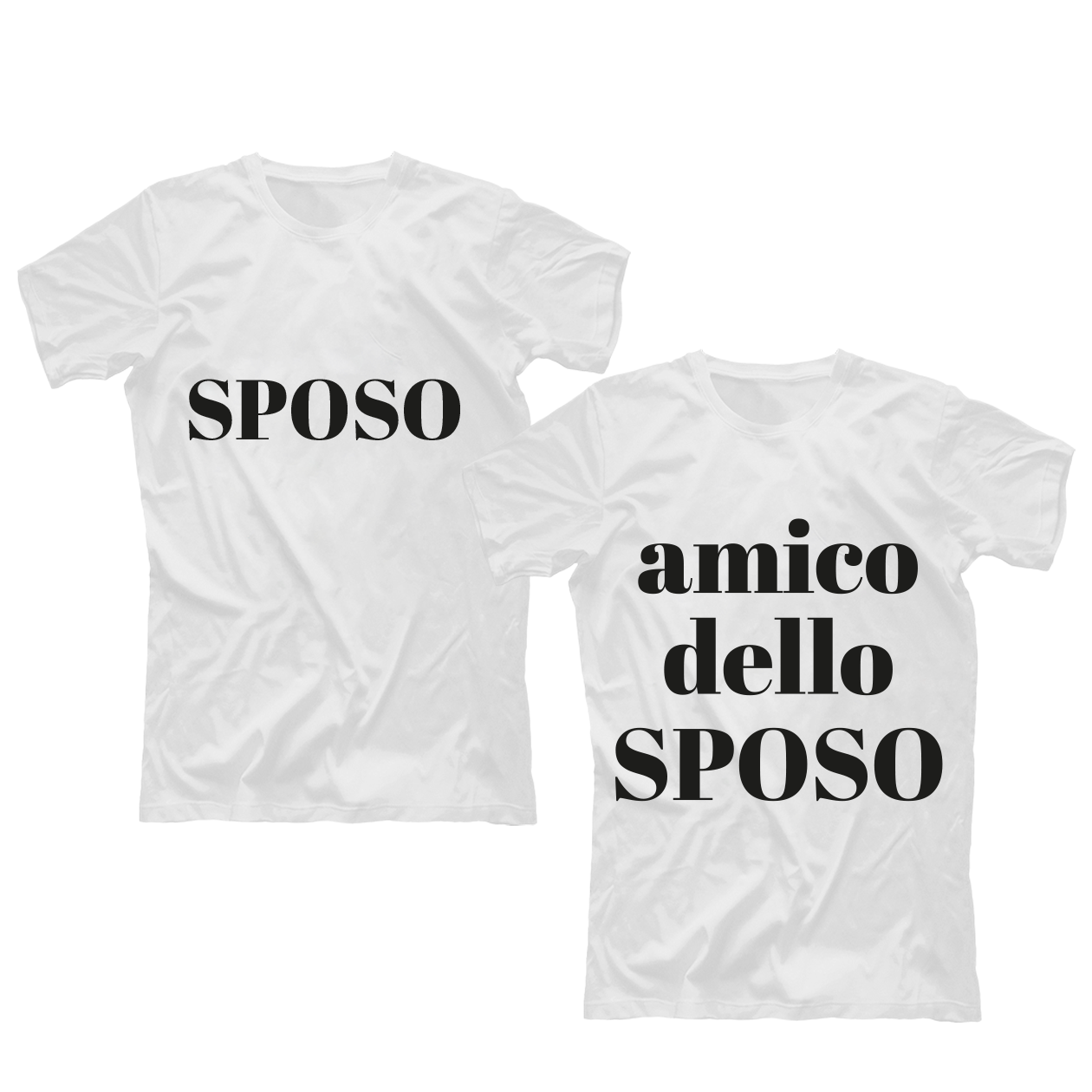 Sposo e amico dello sposo - T-shirt - idea regalo addio al celibato