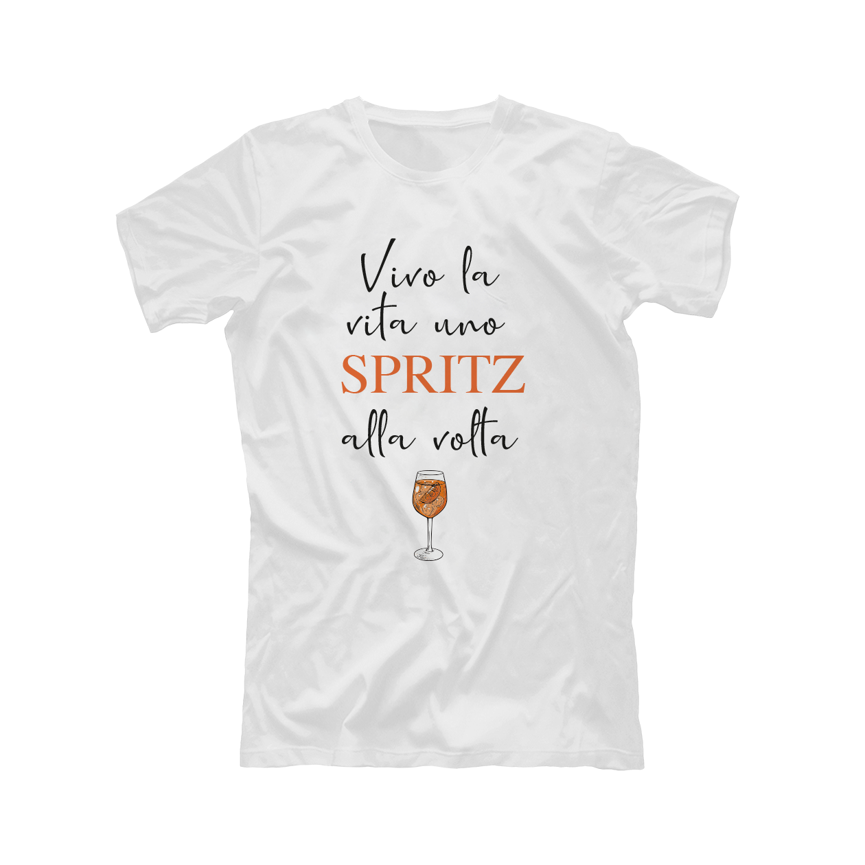 Vivo la vita uno Spritz alla volta - T-shirt