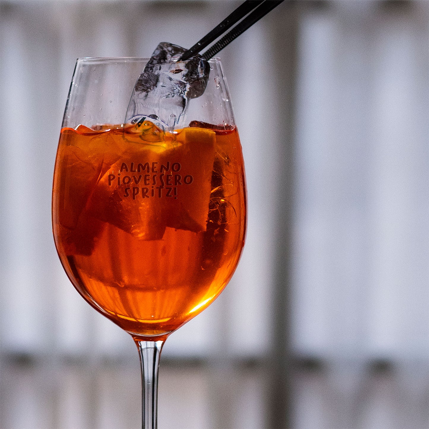 Almeno piovessero spritz - Calice da Vino