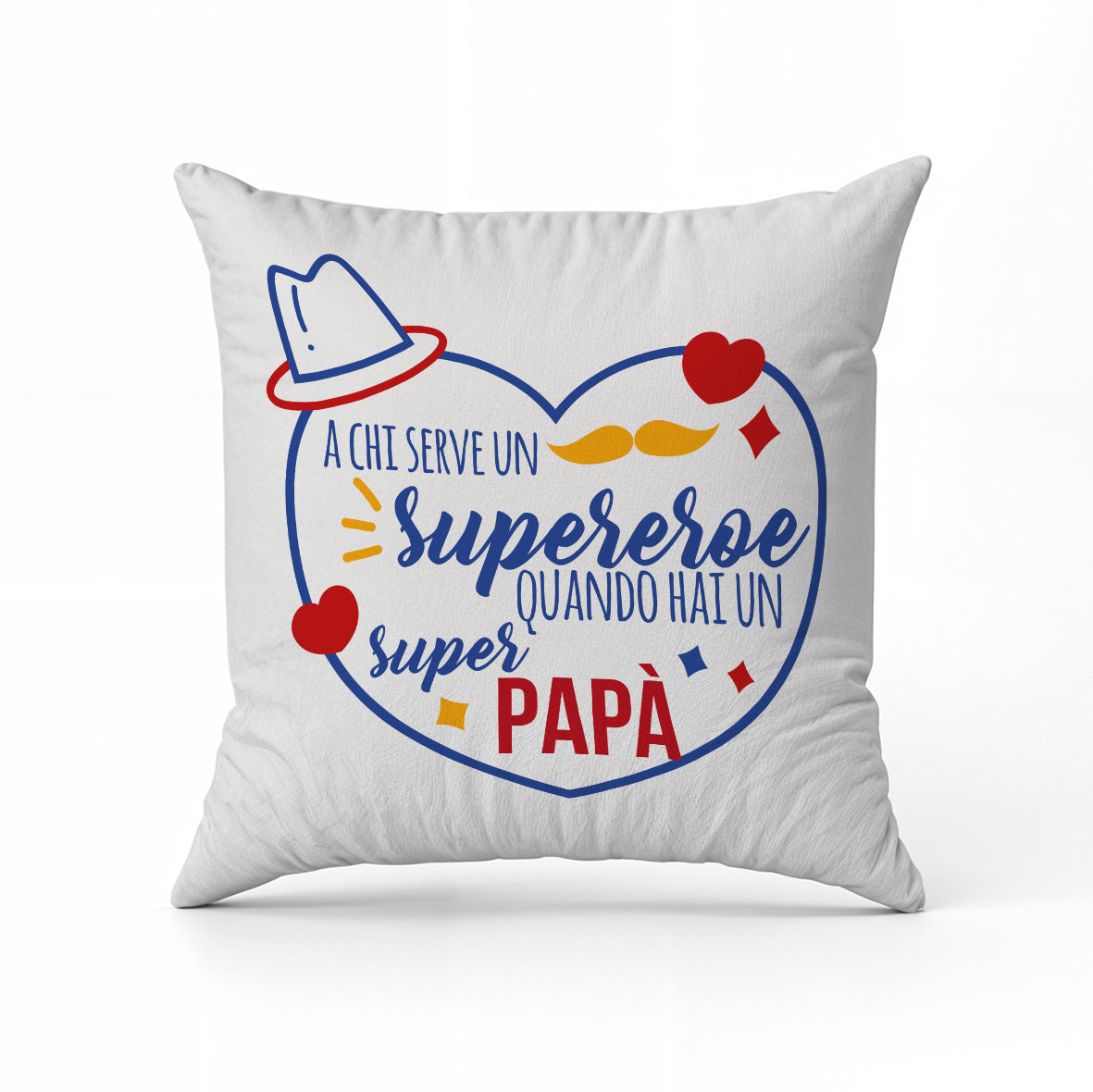 Super papà - Cuscino - idea regalo festa del papà