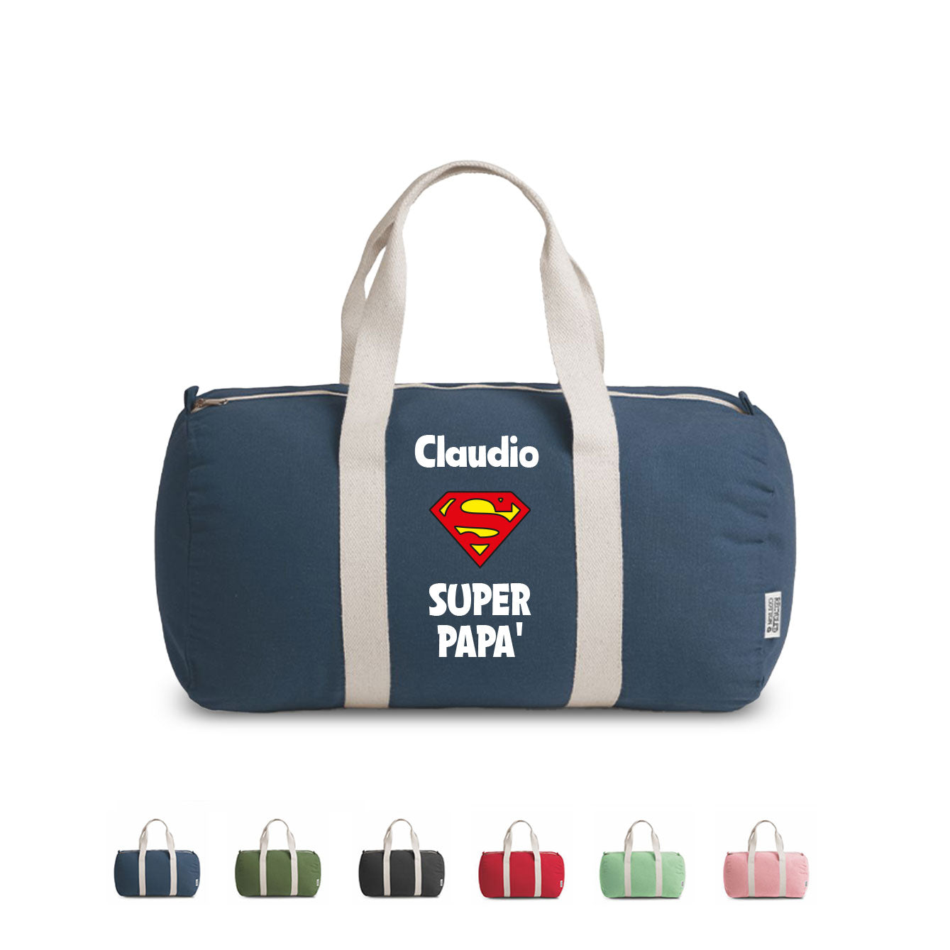 Super Papà - Borsa - personalizzata con nome