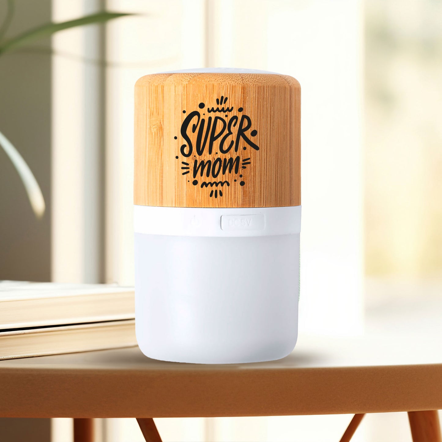 Super mom - Speaker wireless in bamboo