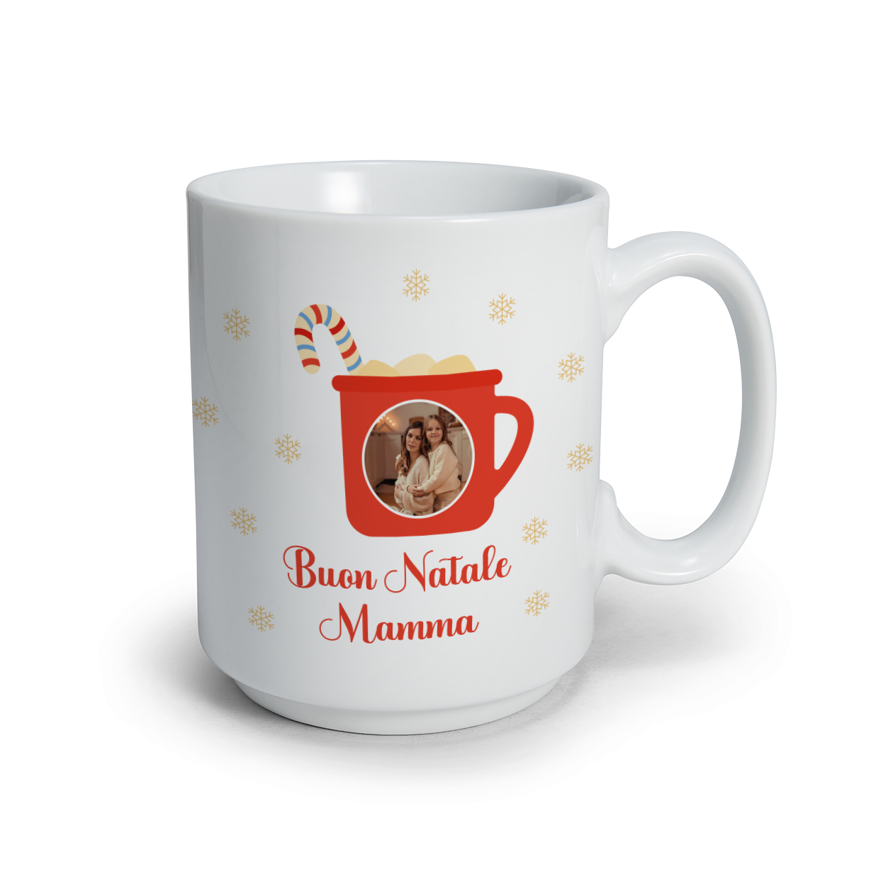Sweet Christmas - Tazza mug - idea regalo Natale - personalizzata con nome foto